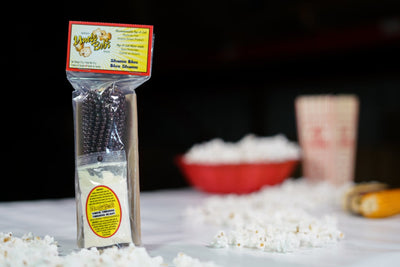 Shamu Blue Pop-A-Cob with White Cheddar Seasoning - Uncle Bob's Popcorn