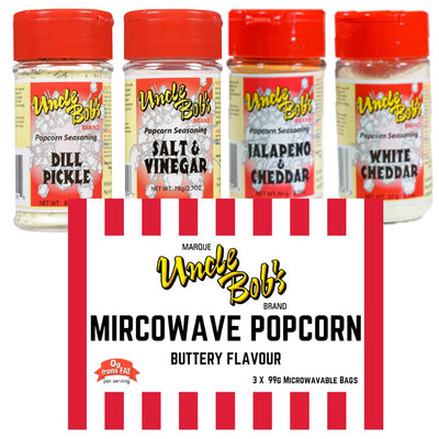 Uncle Bob's Movie Night Essentials - Uncle Bob's Popcorn