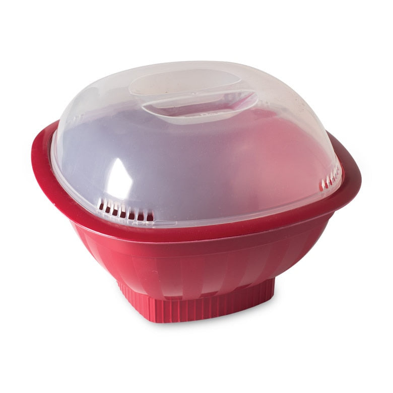 Red Microwave Bowl Popper