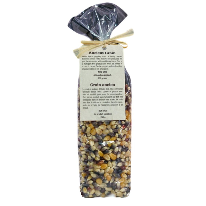 Ancient Grain Popcorn Kernels (250g) - Uncle Bob&