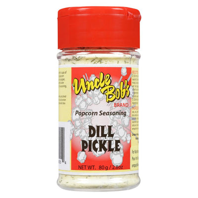 Dill Pickle Popcorn Seasoning - Uncle Bob's Popcorn - Popcorn Kernels - Popcorn Seasoning