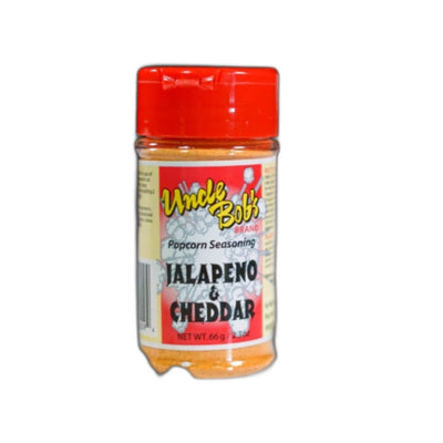 Jalapeño & Cheddar Popcorn Seasoning - Uncle Bob's Popcorn - Popcorn Kernels - Popcorn Seasoning