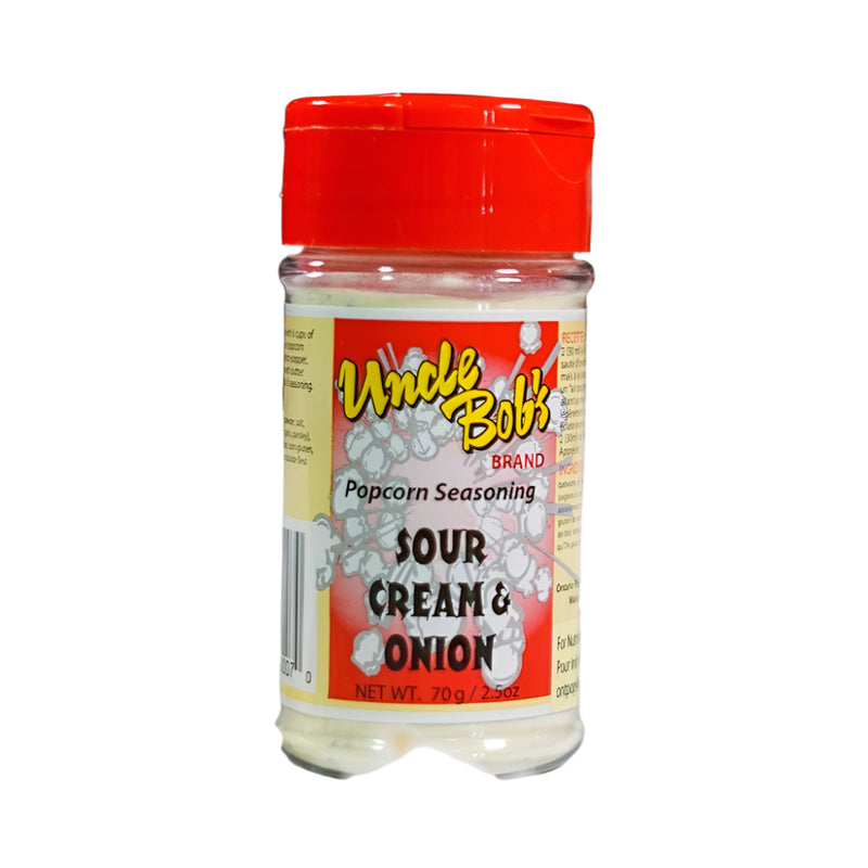 Sour Cream & Onion Popcorn Seasoning - Uncle Bob&